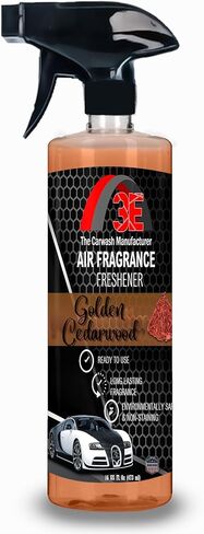 معطر هواء للسيارة 3E برائحة الياسمين الفاخرة 16 أونصة سائلة - معطر هواء احترافي ومزيل للرائحة، عطر داخلي طويل الأمد للسيارات والشاحنات وسيارات الدفع الرباعي والمركبات الترفيهية والمنزل والمكتب (ياسمين) in Kuwait