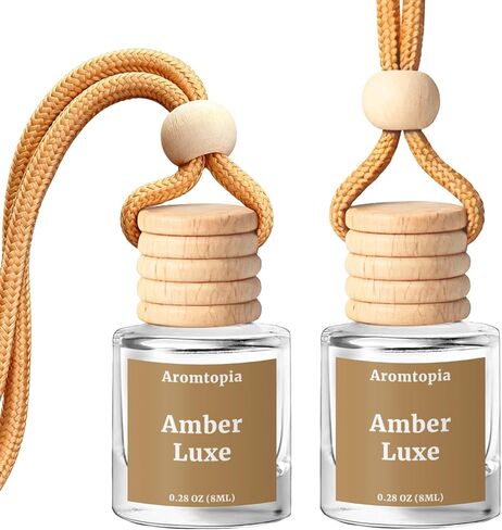 معطر هواء للسيارة معلق 2 عبوة، موزع زيوت عطرية للشاطئ الوردي من أرومتوبيا للسيارات، إكسسوارات سيارة لطيفة للنساء والرجال هدية، عطر سيارة يدوم طويلاً in Kuwait