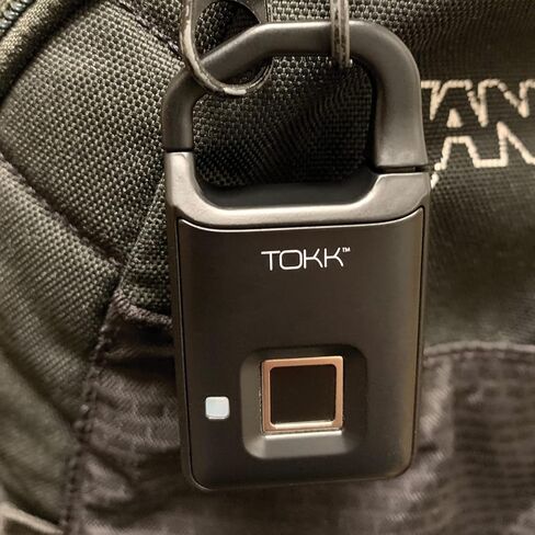 Pred Technologies USA Fingerprint Travel Lock, Silver (PL4) in Saudi Arabia