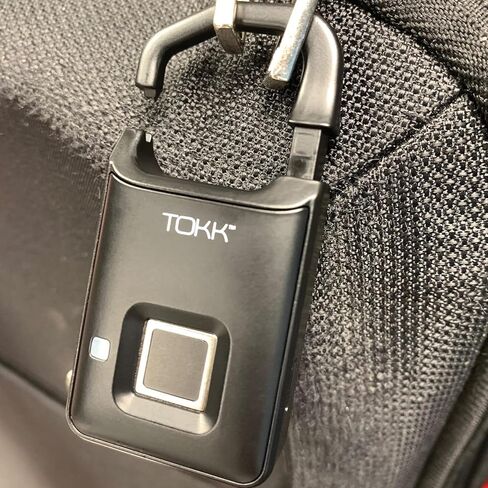 Pred Technologies USA Fingerprint Travel Lock, Silver (PL4) in Saudi Arabia