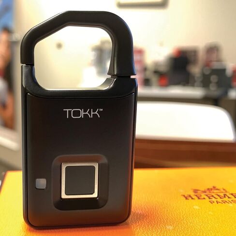 Pred Technologies USA Fingerprint Travel Lock, Silver (PL4) in Saudi Arabia