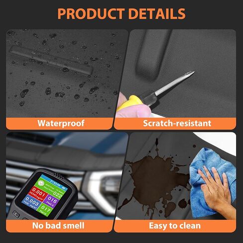 Hood Deflector Fit for Chevy Colorado 2023 2024 2025 2026 Accessories Hood Protector Bug Deflectors Offroad Bugdeflector TPE Low Profile Bug Shields Fit for Colorado 2026 2023-2025 Accessory in Saudi Arabia