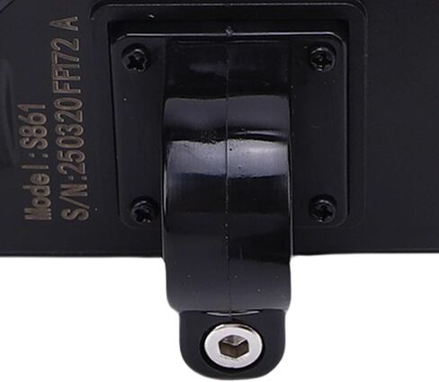 Electric Bike LCD Display, S861 Electric Scooter Speedometer LCD Panel Screen Replacement with SM Connector for Cycling Bicycle Scooter Modification in Saudi Arabia