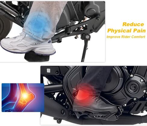 مجموعة مسند القدمين القابلة للتعديل مناسبة لـ CMX 500 Rebel 2017-2025 أدوات التحكم في القدم الأمامية لإعادة الوضع in Kuwait
