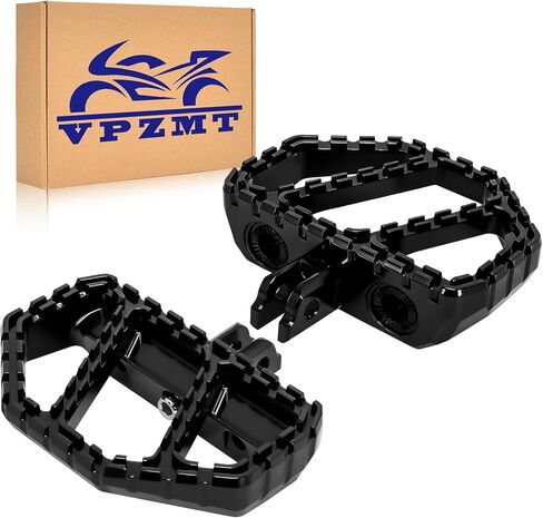 Motorcycle Mini Floorboards Driver Front Foot Pegs Footrests for Harley Softail Street Bob 114 FXBBS Fat Bob Fat Boy FXLRS Low Rider ST Sport Glide Breakout Slim 2018-2025 Models, Non-Slip in Saudi Arabia