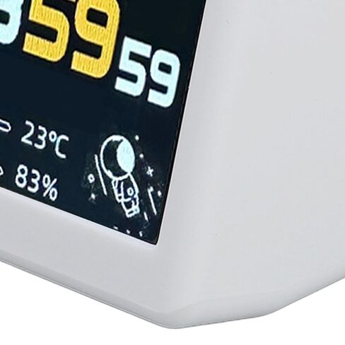 WiFi Time Weather Display, Digital Clock with Touch Sensor and Photo Gallery, for Home Office Desk with Wireless Firmware Upgrade in Saudi Arabia