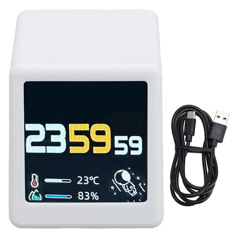 WiFi Time Weather Display, Digital Clock with Touch Sensor and Photo Gallery, for Home Office Desk with Wireless Firmware Upgrade in Saudi Arabia