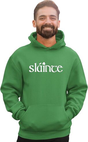 Go All Out Slainte Irish Cheers St Patricks Day Gift Mens Women Youth Sweatshirt Hoodie in Saudi Arabia