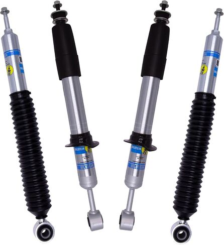 مجموعة Bilstein من الصدمات الأمامية والخلفية B8 5100 Series المتوافقة مع 2010-2024 4Runner مع رفع خلفي 0-2 بوصة | يوفر رفع أمامي 0-2.5 بوصة | سهلة التركيب | أداء سلس | بنيت لتدوم in Saudi Arabia