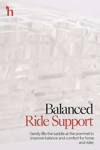 وسادة سرج أمامية من HORZE Gel مقاس 1 بوصة | خفيفة الوزن وغير سامة ومضادة للانزلاق in Kuwait