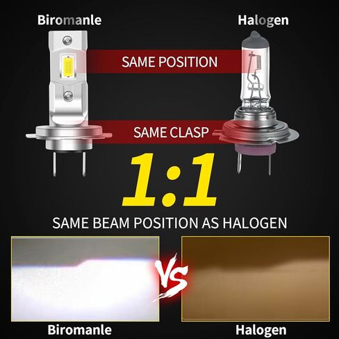 متوافق مع 2014 2015 2016 2017 2018 2019 2020 2021 2022 Ram ProMaster 1500 2500 3500 Hi/Lo Beam Bulb، H7 Hi/Lo Beam، 6000k ضوء أبيض، مصابيح إشارة الانعطاف (عبوة من 4) in Saudi Arabia