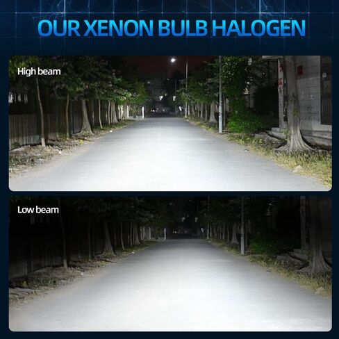 Compatible For Hyundai Sonata 2002 2003 2004 2005 2006 2007 2008 2009 Light Bulbs, High Low Beams Light Bulbs, 30000LM 400% Brightness, 6000K White, Plug and Play, Pack of 4 in Saudi Arabia