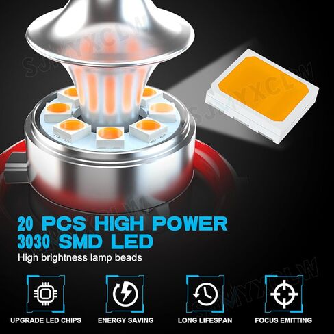 c, H8 H9 H11 Fog Lights, Purple Fog Lamps DRL Turn Signals Lights for Off Road,50,000+ HRS, Pack of 2 in Saudi Arabia