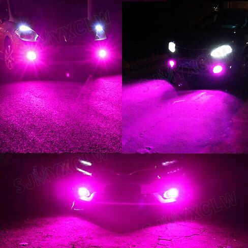 c, H8 H9 H11 Fog Lights, Purple Fog Lamps DRL Turn Signals Lights for Off Road,50,000+ HRS, Pack of 2 in Saudi Arabia