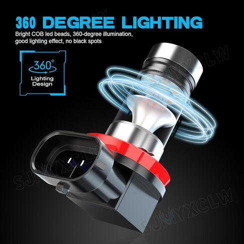c, H8 H9 H11 Fog Lights, Purple Fog Lamps DRL Turn Signals Lights for Off Road,50,000+ HRS, Pack of 2 in Saudi Arabia