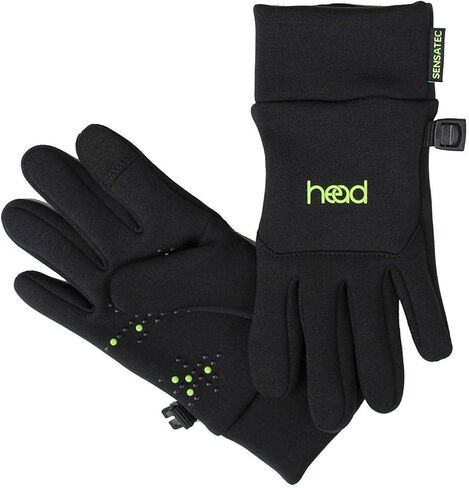 HEAD KID'S TOUCHSCREEN GLOVES & MITTENS (BLACK, LARGE) in Saudi Arabia