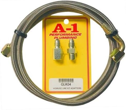 طقم خط ضغط الزيت مقاس 42 بوصة مع تركيبات 1/8 NPT in Kuwait