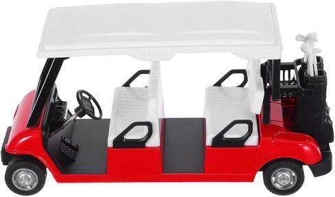 Milisten Diecast عربة جولف صغيرة قابلة للجمع، دعامة لعربة الجولف لديكور المنزل، تصميم واقعي يعزز الخبرة in Saudi Arabia
