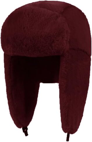 Lina & Lily Winter Trapper Hats with Earflaps for Men Women Soft Warm Plush in Saudi Arabia