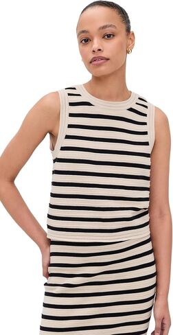 Z SUPPLY Women's Emori Striped Muscle Tank Top in Saudi Arabia