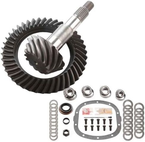 ريتشموند 3.23 حلقة وترس ومجموعة تثبيت رئيسية TIMKEN- متوافقة مع GM 7.625 10 BOLT in Kuwait
