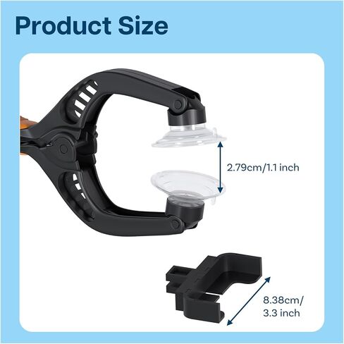 أداة فتح شاشة LCD من MMOBIEL/أداة إصلاح كماشة وكوب شفط متوافق مع مختلف الطاولات والهواتف الذكية (أزرق) in Saudi Arabia