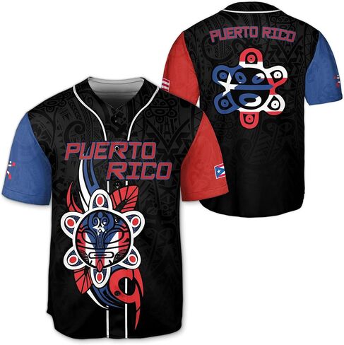 Puerto Rico Shirt, Puerto Rico Baseball Jersey, Baseball Jersey Men, Jerseys for Mens in Saudi Arabia