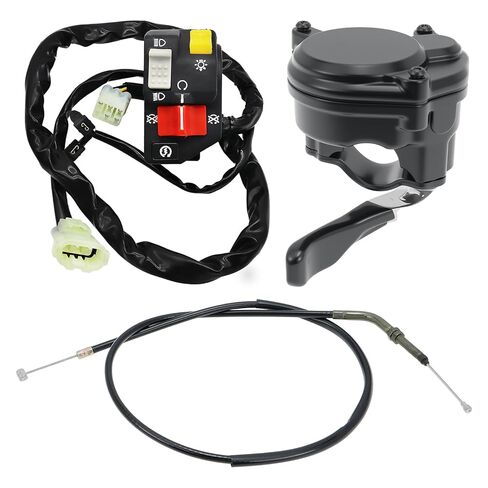خنق الإبهام 53142-HC0-770 لـ TRX400EX، وكابل القابض ومفتاح الإضاءة 35020-HN1-000 1999-2004 مناسب لهوندا TRX400EX TRX 400EX in Saudi Arabia