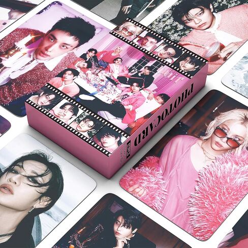 DO IT Album Photocards 127PCS DO IT Photo Card Set KARMA Merch Boys and Girls Card Set 55 PCS Photocard and 72 PCS Stickers Gift for STAY in Saudi Arabia