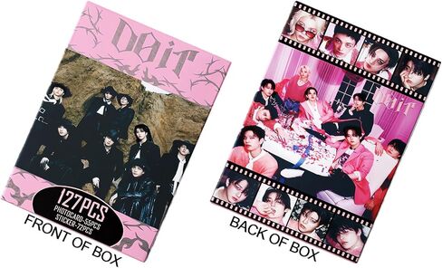 DO IT Album Photocards 127PCS DO IT Photo Card Set KARMA Merch Boys and Girls Card Set 55 PCS Photocard and 72 PCS Stickers Gift for STAY in Saudi Arabia