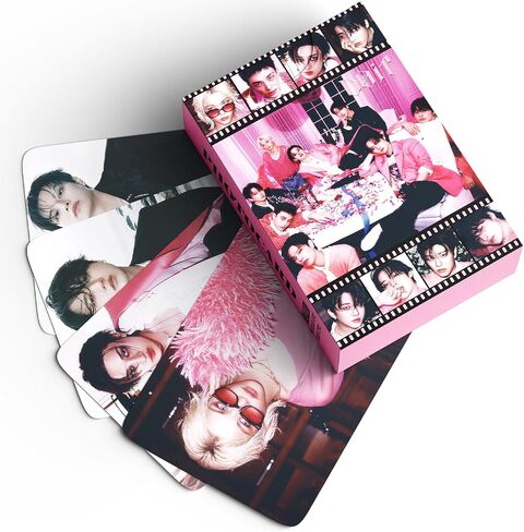 DO IT Album Photocards 127PCS DO IT Photo Card Set KARMA Merch Boys and Girls Card Set 55 PCS Photocard and 72 PCS Stickers Gift for STAY in Saudi Arabia
