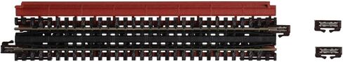 N 124mm 4-7/8" Deck Plate Girder Bridge, Red in Kuwait