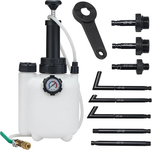 3L Transmission Oil Pump Transmission Fluid Pump Extractor Manual Oil Pump/Oil Filling Filler System Tool with Adapters in Saudi Arabia
