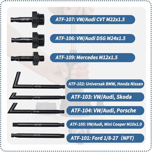3L Transmission Oil Pump Transmission Fluid Pump Extractor Manual Oil Pump/Oil Filling Filler System Tool with Adapters in Saudi Arabia