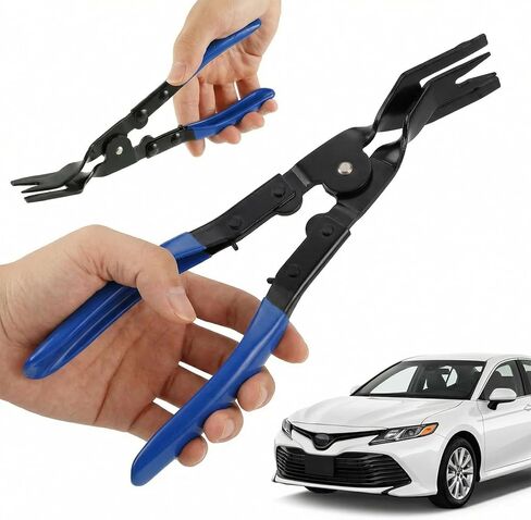 Automotive Panel Clip Pliers - Car Panel Upholstery Trim Clip Removal Tool Plier, Interior Clip Fastener Rivet Push Pin Panel Pliers, Repair Tool for Car Vehicle Dashboard Clip Remover Plier in Saudi Arabia