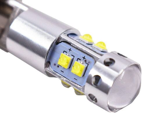 مصابيح الضباب GTP شديدة السطوع H1 LED 100W 1600lm طاقة عالية 6000K زينون أبيض 360 درجة شعاع DRL ضوء الجري النهاري أو أضواء القيادة الضبابية in Kuwait