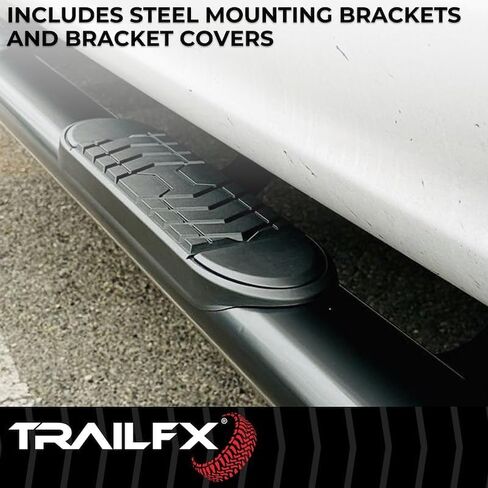 TRAILFX Trail FX A7048B شريط نيرف بيضاوي، 5 بوصة، أسود in Kuwait