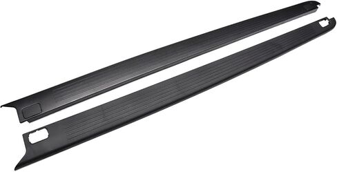 غطاء تغليف حاجز السرير الجانبي 6.5 'أغطية السكك الحديدية الجانبية اليسرى واليمنى تناسب 2004-2005 Ford F150 4L3Z-99291A40-BAA 4L3Z-99291A41-BAA in Kuwait