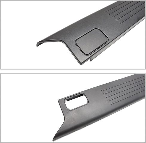 غطاء تغليف حاجز السرير الجانبي 6.5 'أغطية السكك الحديدية الجانبية اليسرى واليمنى تناسب 2004-2005 Ford F150 4L3Z-99291A40-BAA 4L3Z-99291A41-BAA in Kuwait