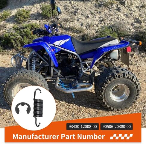 التوتر الربيع ث/حلقة دائرية لياماها الناسف رابتور المحارب 200 350 660 YFS200 YFM350 YFM660R 1987-2007 90506-20380-00 in Kuwait
