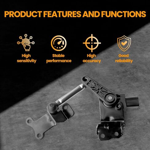 MILLISEC Rear Left Suspension Ride Height Level Sensor Compatible with 2004-2018 A3, Q3, TT & Volkswagen CC, Passat, Tiguan, Golf Height Sensor OE Replace# 1K0941273M in Saudi Arabia