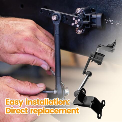 MILLISEC Rear Left Suspension Ride Height Level Sensor Compatible with 2004-2018 A3, Q3, TT & Volkswagen CC, Passat, Tiguan, Golf Height Sensor OE Replace# 1K0941273M in Saudi Arabia