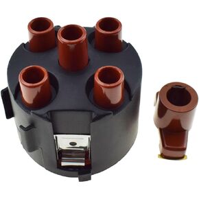 New Distributor Cap and Rotor Fit For VW Cabrio Golf Jetta Passat Audi 80 051905207 055905225B in Kuwait
