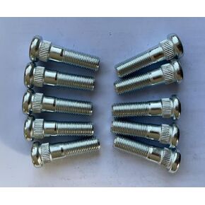 10 PCS Serrated Wheel Stud Bolts 610-378 M12-1.25 * 42mm UHL, 14.35mm Knurl Replacement for Infiniti Nissan Suzuki and More 43222-70T00; 43222-21B00 in Saudi Arabia