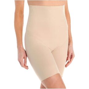TC Fine Intimates Women's Back Magic Luxury Hi Waist Thigh Slimmer Nude Body Shaper MD in Kuwait