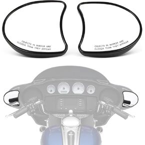 PSLER Motorcycle Inner Fairing Mount Mirror Rear View Mirrors 10mm for Touring FLH Street Glide FLHX Electra Glide FLHT FLHTCU Ultra Limited FLHTK Tri Glide Trike Ultra Classic Accessories 1996-2013 in Saudi Arabia