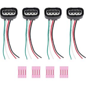 Wires Ignition Coil Connector Wiring Plug Pigtail Harness 4Pcs Compatible with 2005-2017 Toyota 4Runner Camry Corolla Highlander Matrix Tacoma Scion xB L4 2.4L 2.7L in Kuwait