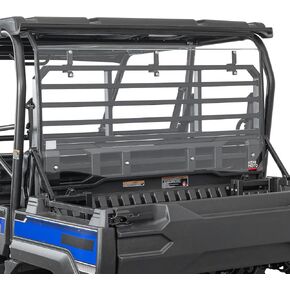 الزجاج الأمامي الخلفي من KEMIMOTO، نافذة خلفية مطلية بالصلب متوافقة مع Kawasaki Mule Pro FXT 2015+ وKawasaki Mule Pro DXT 2016+ ملحقات نافذة UTV الشفافة in Kuwait