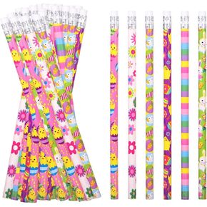 أقلام رصاص عيد الفصح السائبة عيد الفصح أقلام رصاص خشبية للعطلات مع ممحاة أقلام رصاص ممتعة لطيفة (48) in Kuwait