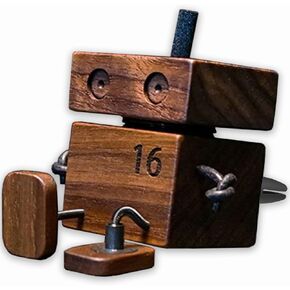 معطرات هواء السيارة، لطيف هزاز، رجل خشبي، تمثال ناشر للوحة قيادة السيارة، هدايا معطرة للهواء قابلة لإعادة الاستخدام، مشبك فتحة تهوية السيارة، مزيل رائحة السيارة، مجموعة هدايا إكسسوارات السيارة الممتعة in Kuwait